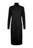 Mila Rollneck Dress - Black