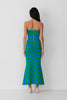 Aude Maxi Dress - Aqua