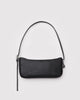 Recycled Leather Pochette - Black