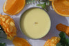 Tangerine essential oil candle