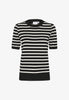 Mila SS Striped Pullover
