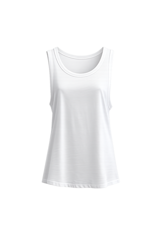 Rose Singlet - White