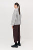 Panelled Pants - Chocolate Plum