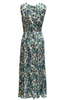 Charlotte Sleeveless Dress - Floral Silk