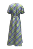 Tilly Frock - Check Silk