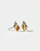 Conch Stud Earrings - Gold Plated