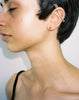 Conch Stud Earrings - Silver