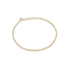 Deco Tennis Bracelet - Gold Plate