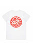 Deco Flowers Tee - Scarlet