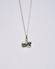 Dice Charm Necklace - Sterling Silver