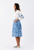 Ella Skirt - Blue Print