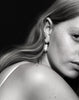 Emile Drop Earrings - Pearl/Sterling Silver