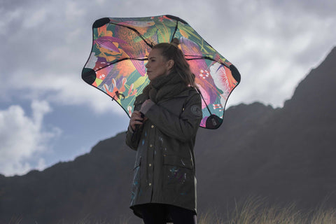 Parapluie Blunt XS Metro femme homme pliant automatique uni vert sapin  forest Nouvelle Zélande
