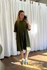 Eve Midi Dress - Olive