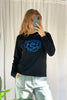 Hydrangea LS Tee - Black