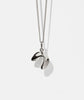 Fortune Cookie Charm Necklace - Sterling Silver