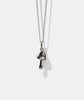 Mushroom Charm Necklace - Sterling Silver