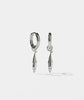 Sardine Charm Earrings - Sterling Silver