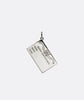 Birth Certificate Charm - Sterling Silver