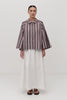 Finn Shirt - Plum Stripe