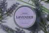 Lavender essential oil candle