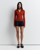 Louise Knit Top (Red)