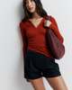 Louise Knit Top (Red)