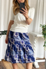 Lucy Skirt - Porcelain Blue