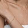 Mini Heart Bracelet - Gold Plate