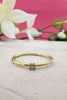 Mini Solitaire Ring - Gold Plate