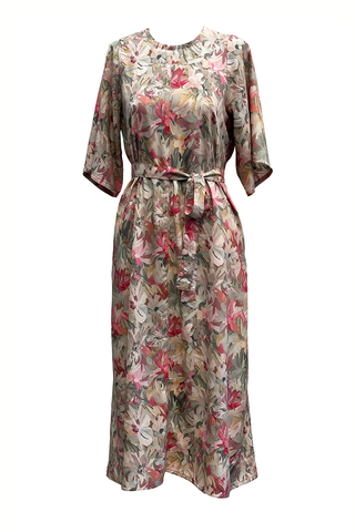 Olympia Dress - Pink Floral