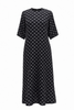 Olympia Dress - Black Spot