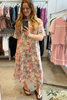 Olympia Dress - Pink Floral