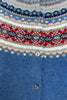 Alpine Short Cardigan - Blue Morning