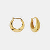 Positano Hoops - Gold Plate