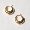 Positano Hoops - Gold Plate