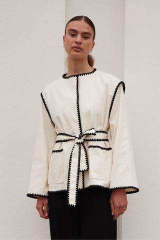 Gloriana Kimono - Off White
