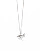 Shark Charm Necklace - Sterling Silver