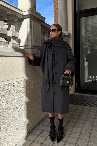 Lina Coat - Strom Grey