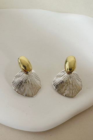 Shell Drops - Silver/Gold