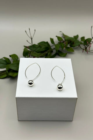 Drop Earrings - Silver