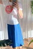 Sophia Skirt - Light Blue Denim