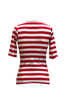 Calliope Top - Red Stripe
