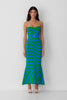 Aude Maxi Dress - Aqua