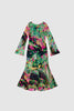 Giselle Dress Verde Blur