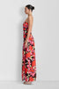 Dolcie Strapless Maxi Dress - Rojo Print