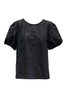 Tilly Top - Black Cotton