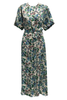 Tilly Dress - Green/Blue Floral