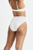 Whitney High Waist Brief - Pure
