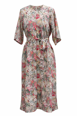 Olympia Dress - Pink Floral
